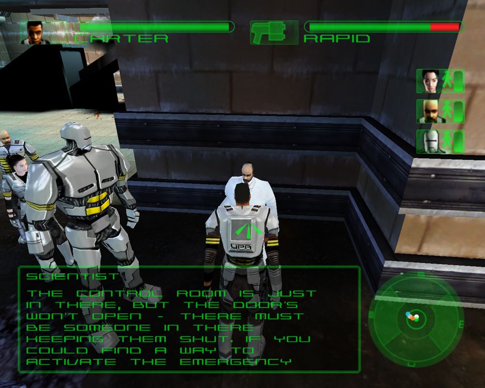 Project Eden screenshot 4 for Playstation 2